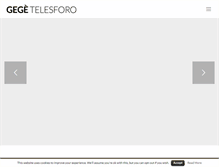 Tablet Screenshot of gegetelesforo.it